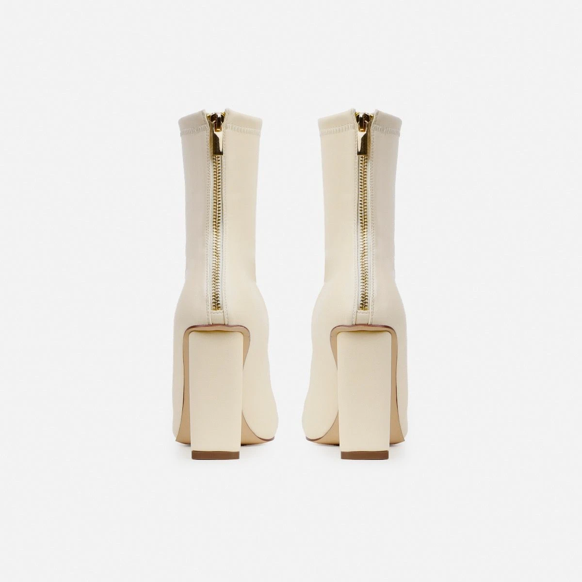 Amor Stone Slim Block Heel Ankle Boots - Image 3