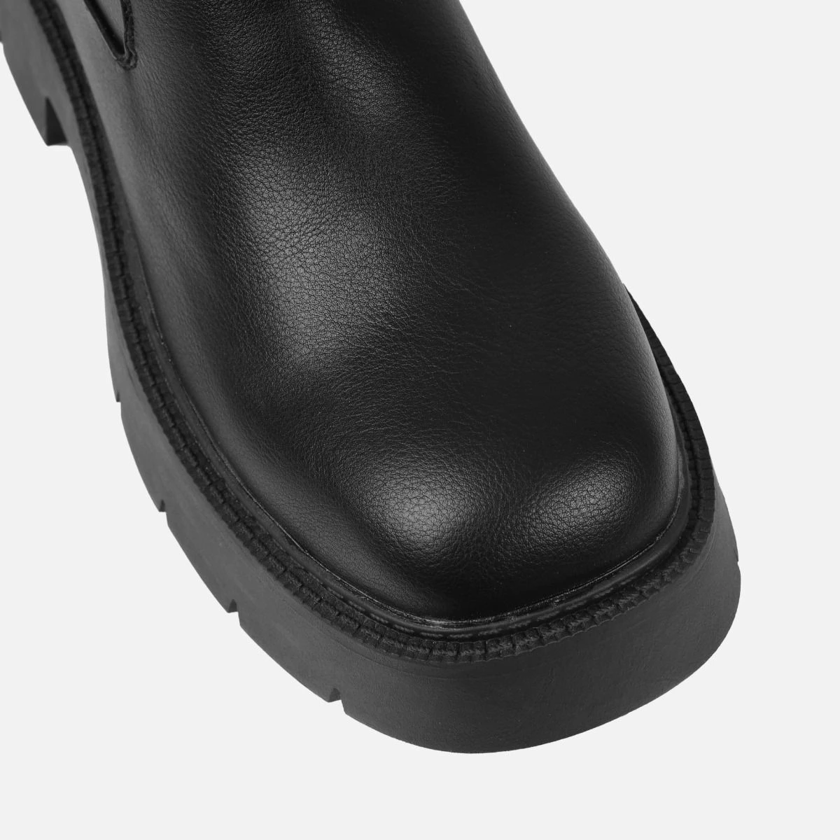 Clive Black Chunky Ankle Boots - Image 4