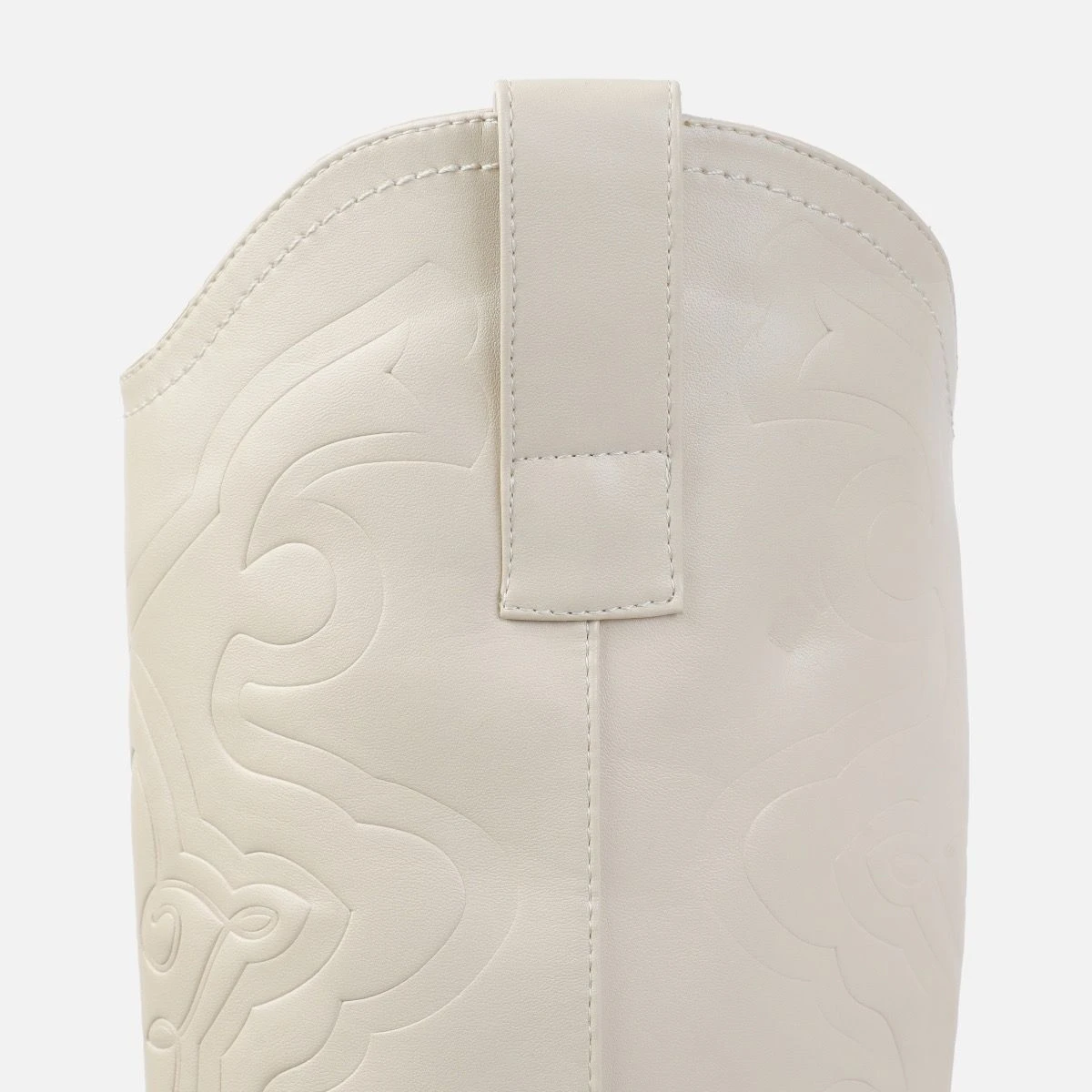 Rodeo Stone Platform Block Heel Western Calf Boots - Image 2